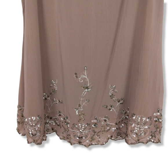 Elie Tahari Silk Embelished Cami Size Small - Picture 10 of 11